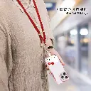 GARMMA配件_KT 造型手機扣環背帶-紅色(293)