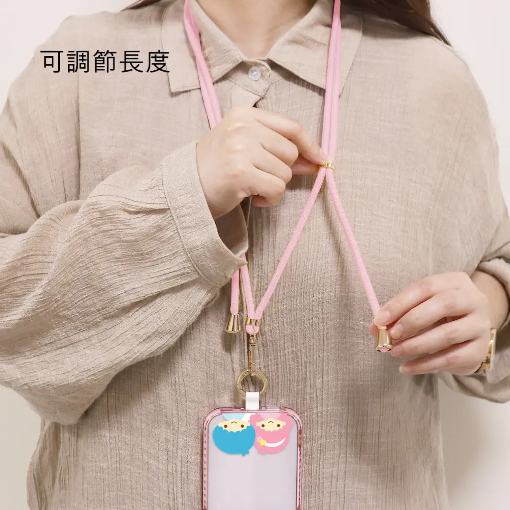 GARMMA配件_TS 造型手機扣環背帶-粉色(927)