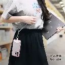 GARMMA配件_CN 造型手機扣環背帶-白色(934)