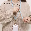 GARMMA配件_CN 造型手機扣環背帶-白色(934)