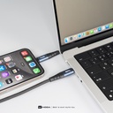 hoda充電_USB4 240W 高速傳輸線PD_USBC to C_1.2m黑色(149)