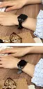 PGA_錶帶PU皮革_Apple Watch 41/40/38mm 黑色(573)