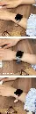 PGA_錶帶PU皮革_Apple Watch 41/40/38mm 黑色(573)