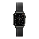 PGA_錶帶PU皮革_Apple Watch 49/45/44/42mm 黑色(726)