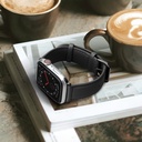 PGA_錶帶PU皮革_Apple Watch 49/45/44/42mm 黑色(726)