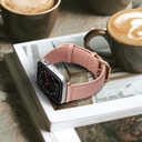 PGA_錶帶PU皮革_Apple Watch 49/45/44/42mm 粉色(764)