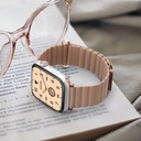 PGA_磁力錶帶PU皮革_Apple Watch 41/40/38mm 淺咖(641)