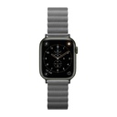 PGA_磁力錶帶PU皮革_Apple Watch 41/40/38mm 灰色(658)