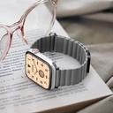 PGA_磁力錶帶PU皮革_Apple Watch 41/40/38mm 灰色(658)