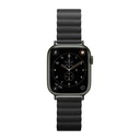 PGA_磁力錶帶PU皮革_Apple Watch 49/45/44/42mm 黑色(771)