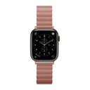 PGA_磁力錶帶PU皮革_Apple Watch 49/45/44/42mm 粉色(818)