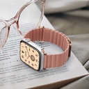PGA_磁力錶帶PU皮革_Apple Watch 49/45/44/42mm 粉色(818)