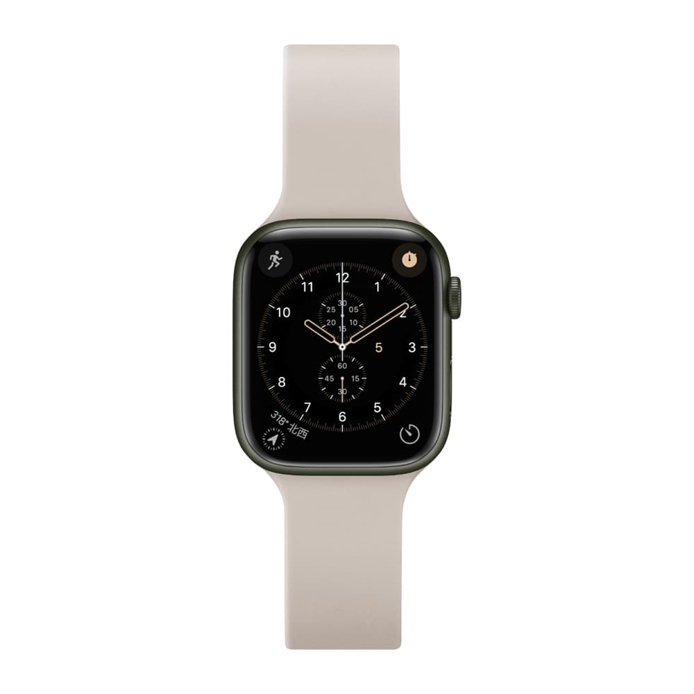 PGA_硅膠錶帶_Apple Watch 41/40/38mm 象牙(689)