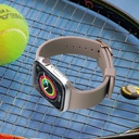 PGA_硅膠錶帶_Apple Watch 49/45/44/42mm 淺咖(849)
