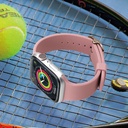 PGA_硅膠錶帶_Apple Watch 49/45/44/42mm 粉色(863)