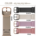 PGA_硅膠錶帶_Apple Watch 49/45/44/42mm 粉色(863)