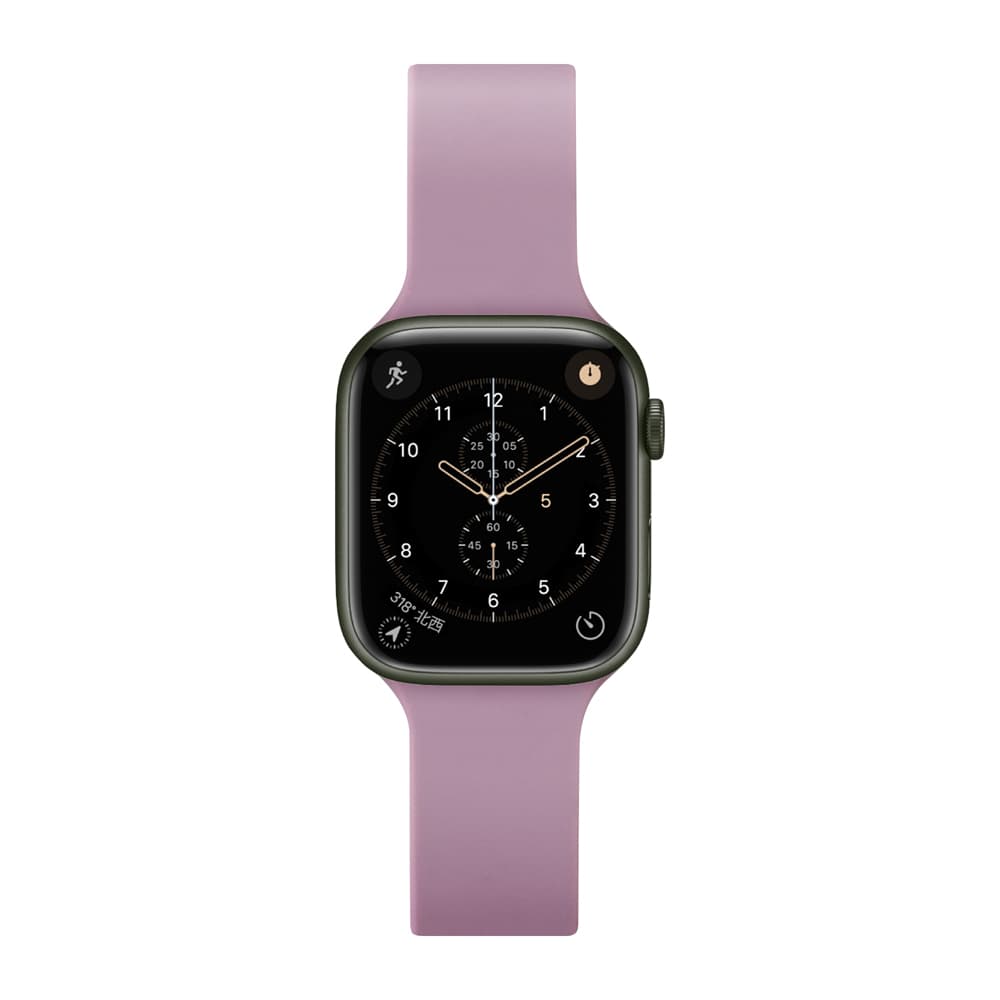 PGA_硅膠錶帶_Apple Watch 49/45/44/42mm 紫色(856)