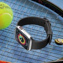 PGA_硅膠錶帶_Apple Watch 49/45/44/42mm 黑色(825)