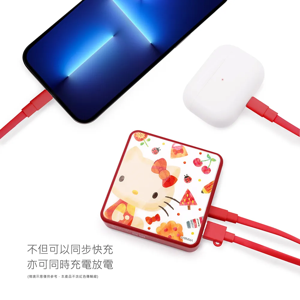 GARMMA電源_KT PD快充10000mAh行動電源-蘋果森林(582)