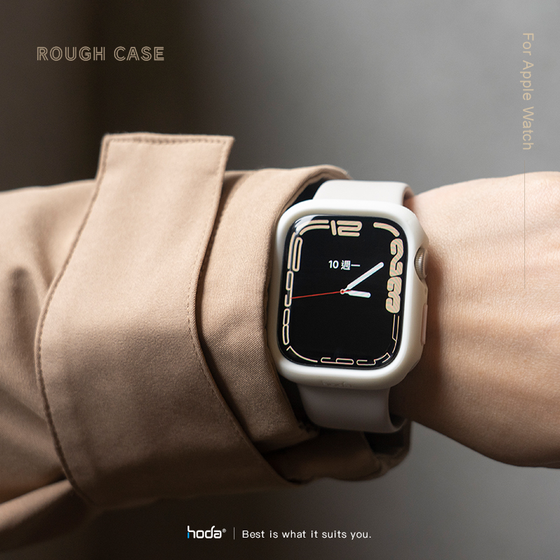hoda配件_柔石保護殼 Apple Watch 41mm 寶石藍 (498)
