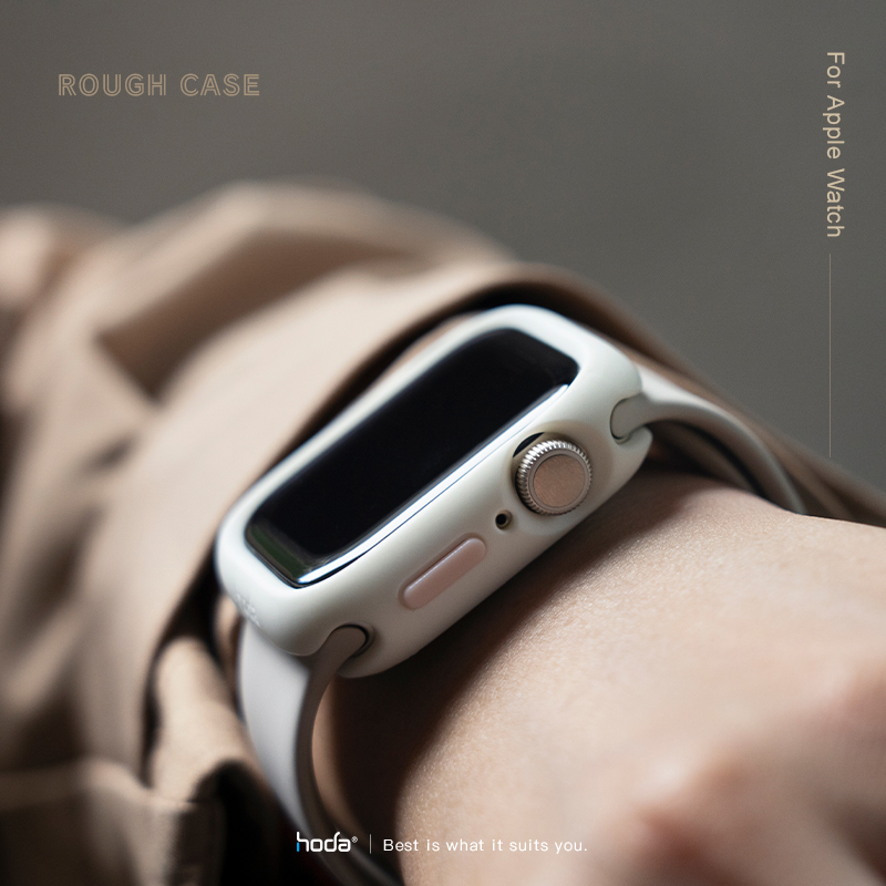 hoda配件_柔石保護殼 Apple Watch 41mm 寶石藍 (498)