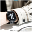 hoda配件_曜石保護殼 Apple Watch 45mm 銀 (698)