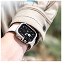 hoda配件_曜石保護殼 Apple Watch 45mm 銀 (698)