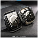hoda配件_曜石保護殼 Apple Watch 45mm 銀 (698)