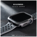 hoda配件_曜石保護殼 Apple Watch 41mm 銀 (674)