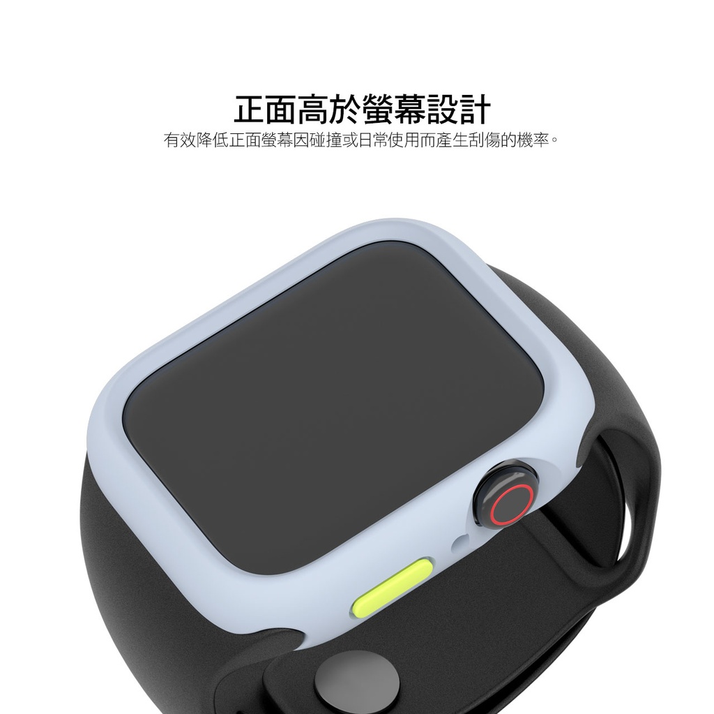 hoda配件_柔石保護殼 Apple Watch 42/44mm 知性藍 (604)