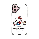 hoda殼_幻石三麗鷗玻璃系列 iPhone16Plus KITTY與泰迪(6326)