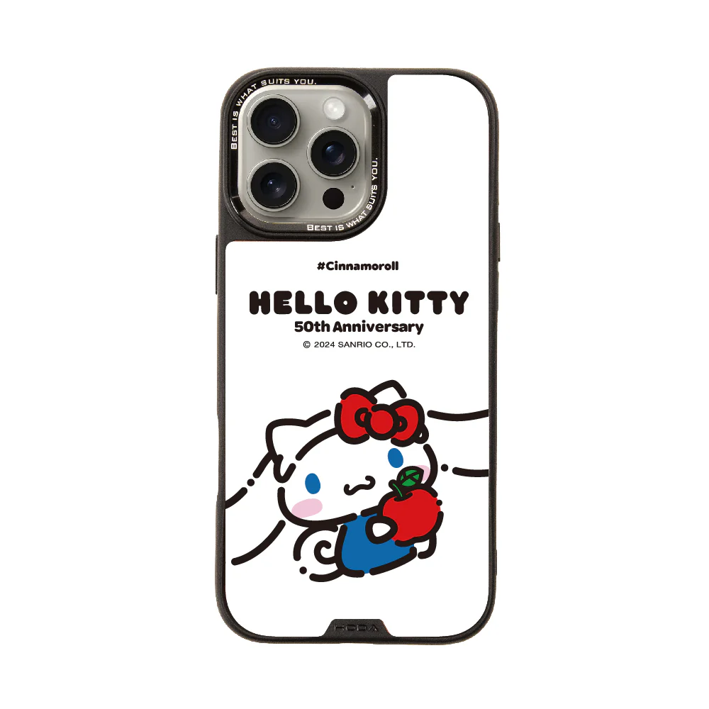hoda殼_幻石三麗鷗玻璃系列 iPhone16Pro 大耳狗KITTY(6371)