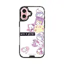 hoda殼_幻石三麗鷗玻璃系列 iPhone16Plus 紫戀KITTY(6609)