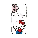 hoda殼_幻石三麗鷗玻璃系列 iPhone16Plus 愛心KITTY(6647)