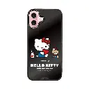 hoda殼_幻石三麗鷗黑鏡系列 iPhone16Plus KITTY與泰迪(6807)