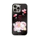hoda殼_幻石三麗鷗黑鏡系列 iPhone16Pro 派對KITTY(7019)