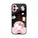 hoda殼_幻石三麗鷗黑鏡系列 iPhone16Plus 粉紅KITTY(7040)