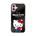 hoda殼_幻石三麗鷗黑鏡系列 iPhone16Plus 愛心KITTY(7125)