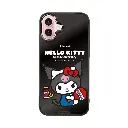hoda殼_幻石三麗鷗黑鏡系列 iPhone16Plus 網球酷洛米(7163)