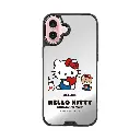 hoda殼_幻石三麗鷗銀鏡系列 iPhone16Plus KITTY與泰迪(7286)