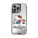 hoda殼_幻石三麗鷗銀鏡系列 iPhone16Pro KITTY與泰迪(7293)