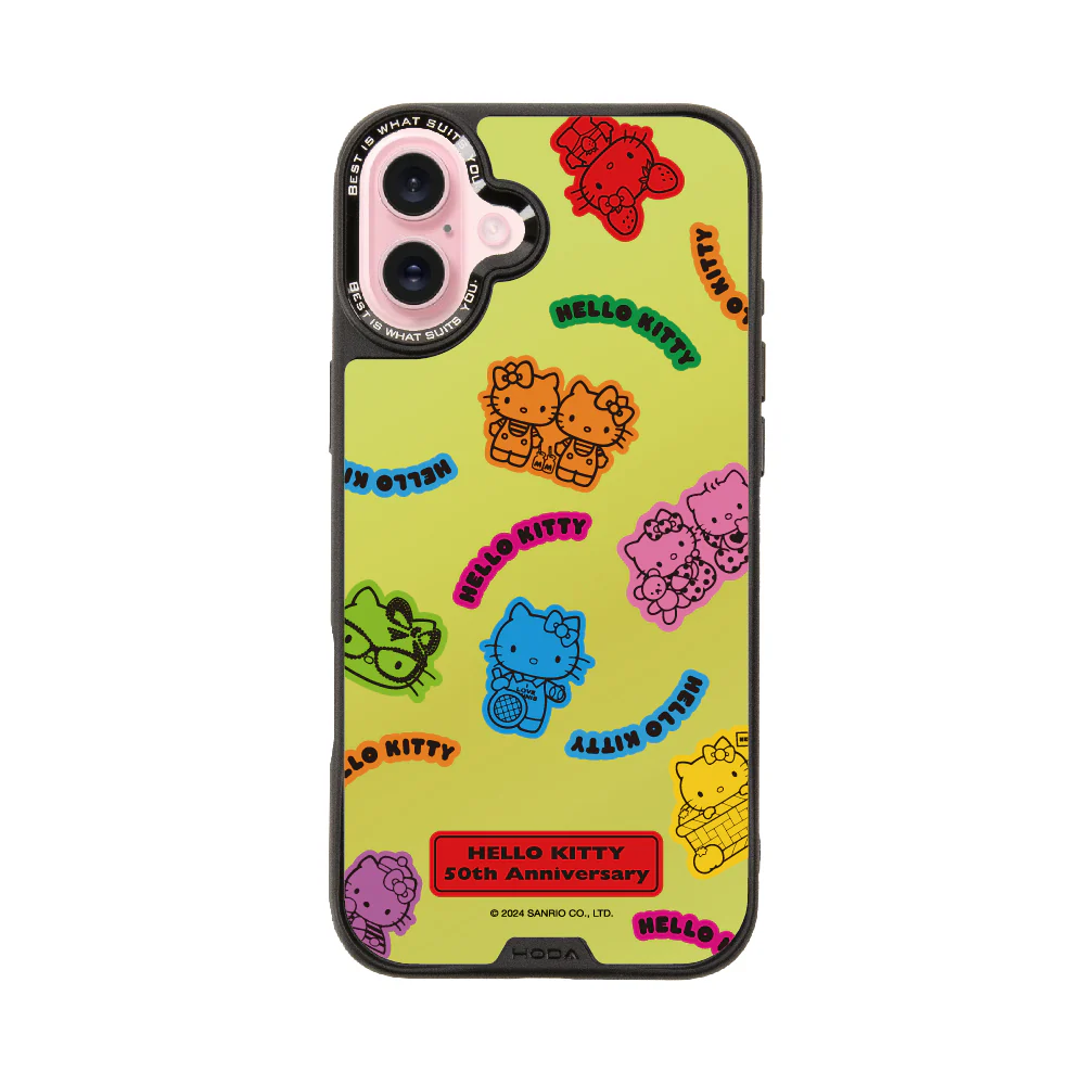 hoda殼_幻石三麗鷗銀鏡系列 iPhone16 百變KITTY(7392)