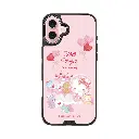 hoda殼_幻石三麗鷗銀鏡系列 iPhone16Plus 派對KITTY(7484)
