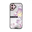 hoda殼_幻石三麗鷗銀鏡系列 iPhone16Plus 紫戀KITTY(7569)