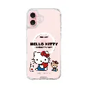 hoda殼_晶石磁吸三麗鷗系列透明 iPhone16Plus KITTY與泰迪(7804)