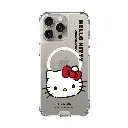 hoda殼_晶石磁吸三麗鷗系列透明 iPhone16Pro 大頭KITTY (7897)