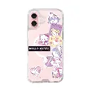 hoda殼_晶石磁吸三麗鷗系列透明 iPhone16Plus 紫戀KITTY (8085)