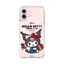 hoda殼_晶石磁吸三麗鷗系列透明 iPhone16 網球酷洛米 (8153)