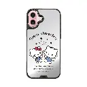 hoda殼_幻石三麗鷗銀鏡系列 iPhone16Plus Kitty& Daniel(8245)