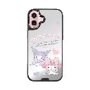hoda殼_幻石三麗鷗銀鏡系列 iPhone16Plus 心心相遇(8320)